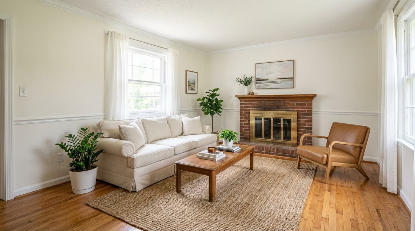 Living room after updates